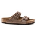 Klapki męskie brązowe Birkenstock Arizona Tabacco Brown narrow wąskie (0352203) 41.0