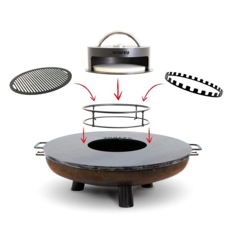 Palenisko ogrodowe Bonfeu Bonbowl Plus Ø60 FH3.600 N/A Palenisko ogrodowe Bonfeu Bonbowl Plus Ø60 FH3.600 N/A