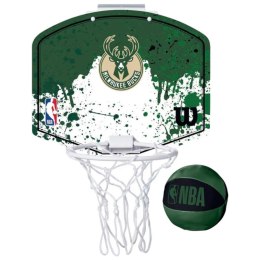 Tablica do koszykówki Wilson NBA Team Milwaukee Bucks Mini Hoop WTBA1302MIL One size