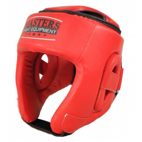 Kask bokserski Masters Ktop-Pu Wako Approved M 02251-02M czerwony+M Kask bokserski Masters Ktop-Pu Wako Approved M 02251-02M czerwony+M