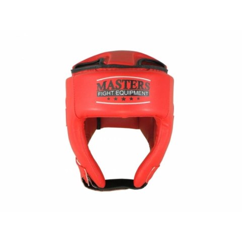 Kask bokserski Masters Ktop-Pu Wako Approved M 02251-02M czerwony+M Kask bokserski Masters Ktop-Pu Wako Approved M 02251-02M czerwony+M