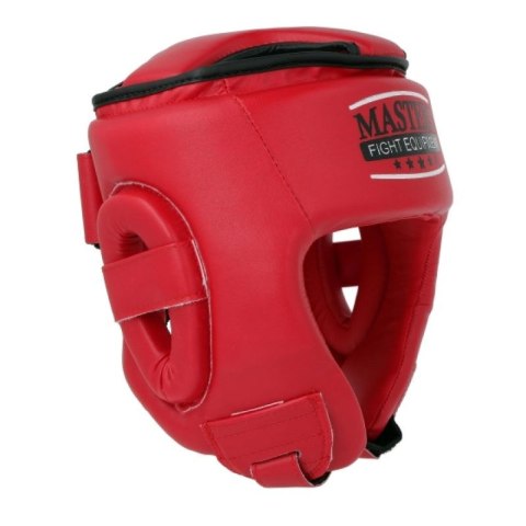 Kask bokserski Masters Ktop-Pu Wako Approved M 02251-02M czerwony+M Kask bokserski Masters Ktop-Pu Wako Approved M 02251-02M czerwony+M