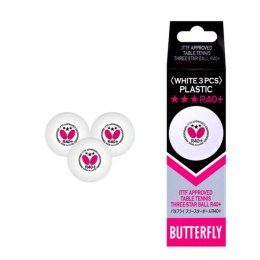 Piłeczka Butterfly R40+ *** 12 szt S924905 tenis stołowy