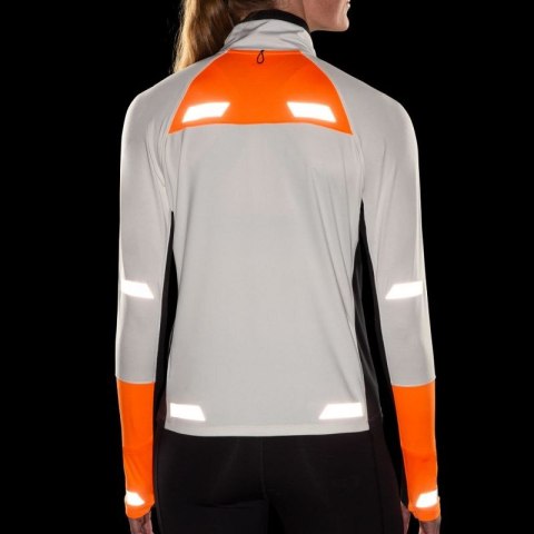 Bluza do biegania Run Visible 1/2 zip 2.0 W 221686167 S Bluza do biegania Run Visible 1/2 zip 2.0 W 221686167 S