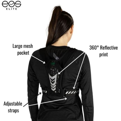 Kamizelka biegowa Eos Elite UltraLight EOSBLACK uniwersalny Kamizelka biegowa Eos Elite UltraLight EOSBLACK uniwersalny