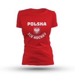 Koszulka Ice Hockey Polska W SREBICEPLTS-RD-W XL