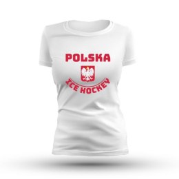 Koszulka Ice Hockey Polska W SREBICEPLTS-RD-W L