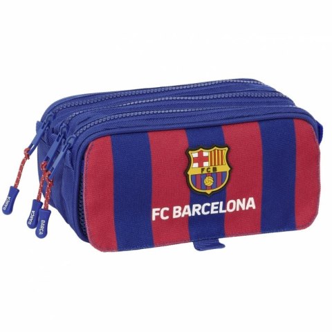 Piórnik FC Barcelona big triple pencil case 812429710 wielokolorowy Piórnik FC Barcelona big triple pencil case 812429710 wielokolorowy