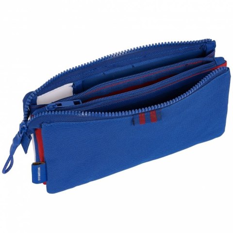 Piórnik FC Barcelona triple pencil case 812326744 wielokolorowy Piórnik FC Barcelona triple pencil case 812326744 wielokolorowy