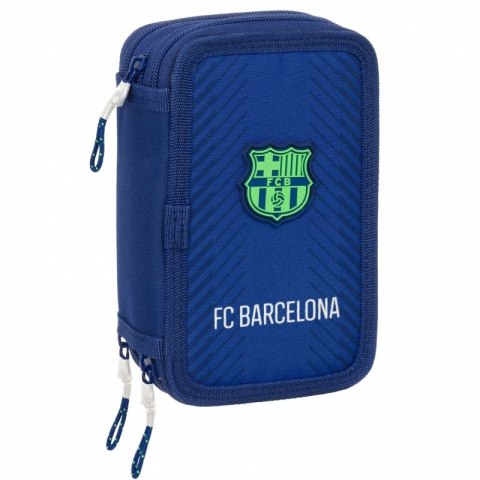 Piórnik FC Barcelona z wyposażeniem 412525857 niebieski Piórnik FC Barcelona z wyposażeniem 412525857 niebieski