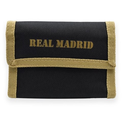 Portfel Real Madryt wallet RM6CAR10 czarny Portfel Real Madryt wallet RM6CAR10 czarny