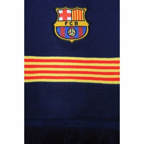 Szalik kibica FC Barcelona dwustronny double vertical scarf 5004BUD22 wielokolorowy Szalik kibica FC Barcelona dwustronny double vertical scarf 5004BUD22 wielokolorowy