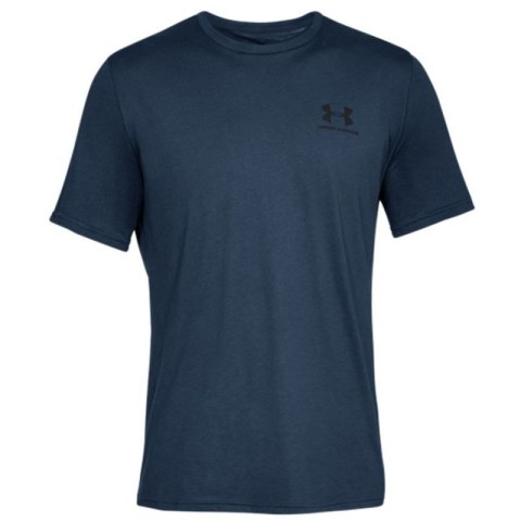 Koszulka Under Armour Sportstyle Left Chest SS M 1326799-408 S Koszulka Under Armour Sportstyle Left Chest SS M 1326799-408 S