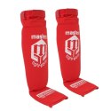 Ochraniacz piszczeli i stopy Masters - NS-B1 M 0815-02M czerwony+S