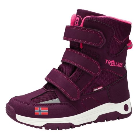 Śniegowce Trollkids Kids Lofoten Winter Boots wodoodporne Jr 159-422 34.0