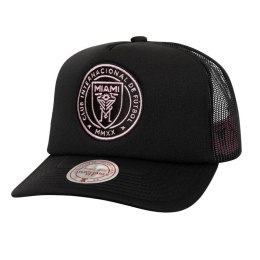 Czapka z daszkiem Mitchell & Ness Inter Miami CF Trucker HT10070-IMCBLCK OSFM