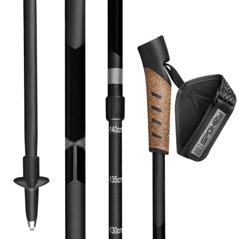 Kije teleskopowe Spokey Peak SPK-944813 105-135cm Kije teleskopowe Spokey Peak SPK-944813 105-135cm