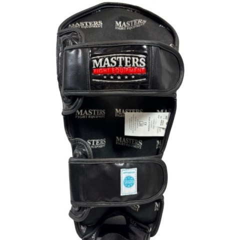Nagolenniki Masters NS-PU-FT (WAKO APPROVED) 119111-02M czerwony+S Nagolenniki Masters NS-PU-FT (WAKO APPROVED) 119111-02M czerwony+S