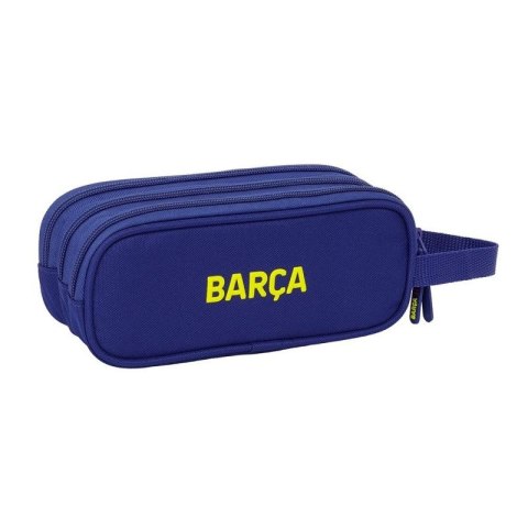 Piórnik FC Barcelona triple pencil case 812529635 wielokolorowy Piórnik FC Barcelona triple pencil case 812529635 wielokolorowy