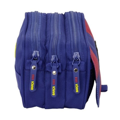 Piórnik FC Barcelona triple pencil case 812529710 wielokolorowy Piórnik FC Barcelona triple pencil case 812529710 wielokolorowy