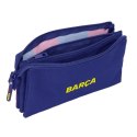 Piórnik FC Barcelona triple pencil case 812529744 wielokolorowy