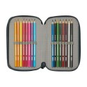 Piórnik Real Madryt triple filled pencil case 37 pcs 412554857 wielokolorowy