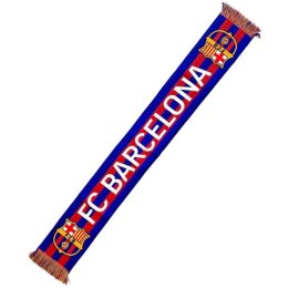 Szalik kibica FC Barcelona Knitted Scarf N23 5004BUT23 wielokolorowy