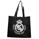 Torba na zakupy Real Madryt shopping bag NO2 RM6BAG2 czarny