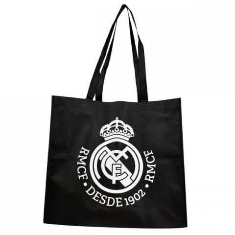 Torba na zakupy Real Madryt shopping bag NO2 RM6BAG2 czarny