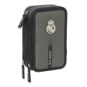 Piórnik z wyposażeniem Real Madryt triple filled pencil case 37 pcs 412524857 wielokolorowy