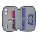 Piórnik z wyposażeniem Real Madryt triple filled pencil case 37 pcs 412524857 wielokolorowy