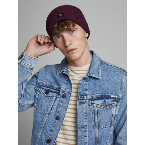 Czapka Jack & Jones Jacdna Beanie Noos M 12092815 bordowa uniwersalny Czapka Jack & Jones Jacdna Beanie Noos M 12092815 bordowa uniwersalny