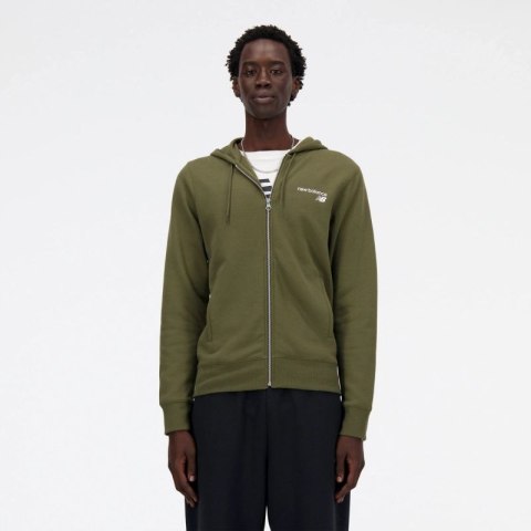 Bluza z kapturem New Balance Classic Core Full Zipper M MJ03907DMO M Bluza z kapturem New Balance Classic Core Full Zipper M MJ03907DMO M