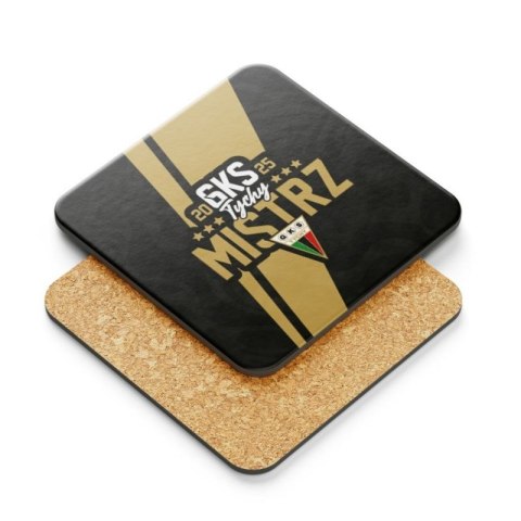 Kubek z podkładką GKS Tychy Mistrz Polski 2025 SREBGKS-KUBP-MIS B Kubek z podkładką GKS Tychy Mistrz Polski 2025 SREBGKS-KUBP-MIS B