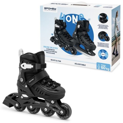Łyżworolki Spokey 4W1 4One Jr SPK-944620 r. 29-33 29-33 Łyżworolki Spokey 4W1 4One Jr SPK-944620 r. 29-33 29-33