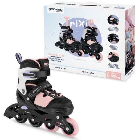 Rolki Spokey Trixie BK/PK Jr SPK-944678 r. 35-38 35-38 Rolki Spokey Trixie BK/PK Jr SPK-944678 r. 35-38 35-38