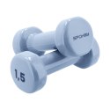 Hantle winylowe Spokey Shape 2x1,5 kg 941964 N/A