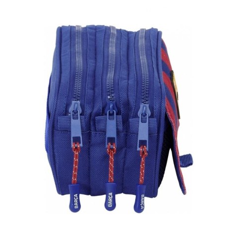 Piórnik FC Barcelona big triple pencil case 812429710 wielokolorowy Piórnik FC Barcelona big triple pencil case 812429710 wielokolorowy