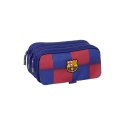 Piórnik FC Barcelona triple pencil case 812529710 wielokolorowy