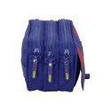 Piórnik FC Barcelona triple pencil case 812529710 wielokolorowy