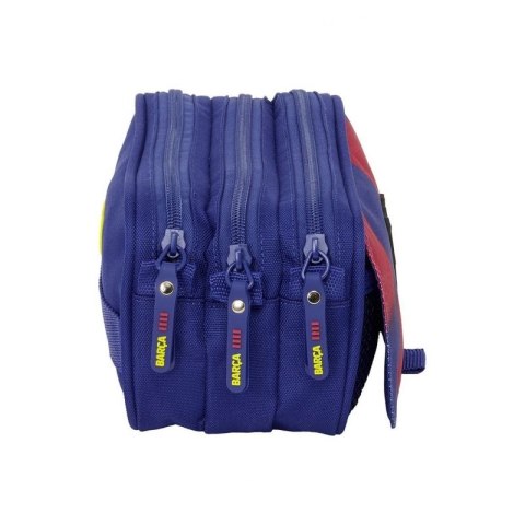Piórnik FC Barcelona triple pencil case 812529710 wielokolorowy Piórnik FC Barcelona triple pencil case 812529710 wielokolorowy