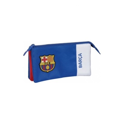Piórnik FC Barcelona triple pencil case 812326744 wielokolorowy Piórnik FC Barcelona triple pencil case 812326744 wielokolorowy