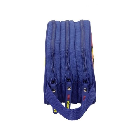 Piórnik FC Barcelona triple pencil case 812529635 wielokolorowy Piórnik FC Barcelona triple pencil case 812529635 wielokolorowy