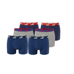 Bielizna Puma Boxershorts 6-pak M 1000035473728030 XXL