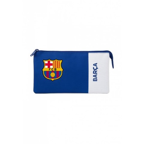 Piórnik FC Barcelona triple pencil case 812326744 wielokolorowy Piórnik FC Barcelona triple pencil case 812326744 wielokolorowy