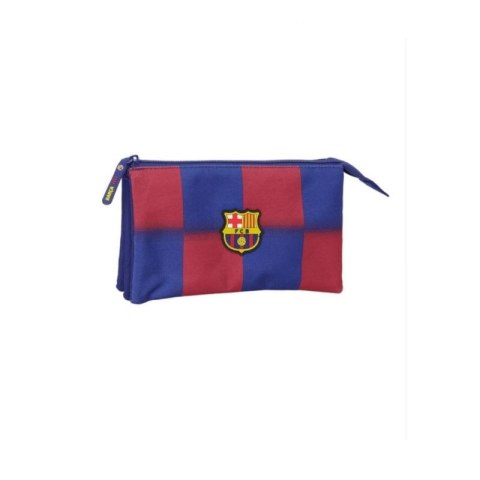 Piórnik FC Barcelona triple pencil case 812529744 wielokolorowy Piórnik FC Barcelona triple pencil case 812529744 wielokolorowy
