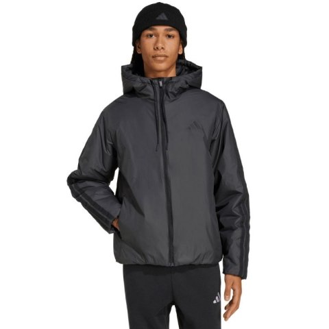 Kurtka adidas Essentials Climawarm 3 Stripes Insulated Hooded M KB8149 M Kurtka adidas Essentials Climawarm 3 Stripes Insulated Hooded M KB8149 M