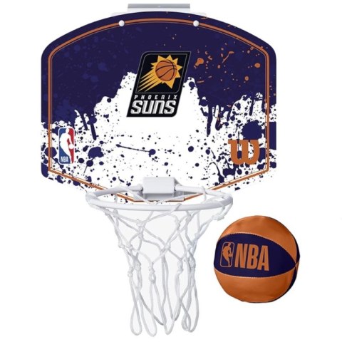 Tablica do koszykówki Wilson NBA Team Phoenix Suns Mini Hoop WTBA1302PHO One size Tablica do koszykówki Wilson NBA Team Phoenix Suns Mini Hoop WTBA1302PHO One size
