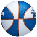 Piłka do koszykówki Wilson Team Retro Washington Wizards Mini Ball WTB3200XBWAS 3