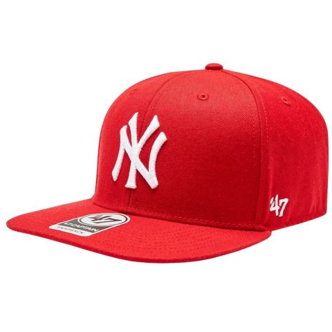 Czapka z daszkiem 47 Brand MLB New York Yankees No Shot Cap B-NSHOT17WBP-RD One size Czapka z daszkiem 47 Brand MLB New York Yankees No Shot Cap B-NSHOT17WBP-RD One size